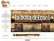 Tablet Screenshot of labotadelraco.com